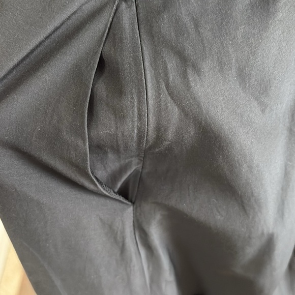 BHLDN x Quillaree Gens Du Monde Dress 100% Silk Black Size 4 - Picture 8 of 16